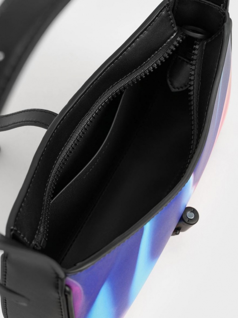 Geanta De Umar Charles & Keith Cesia Holographic Colorati | 437AYNFXO