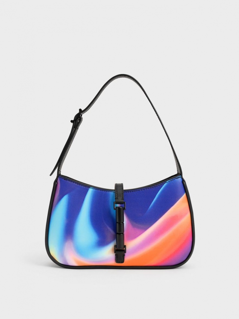 Geanta De Umar Charles & Keith Cesia Holographic Colorati | 437AYNFXO