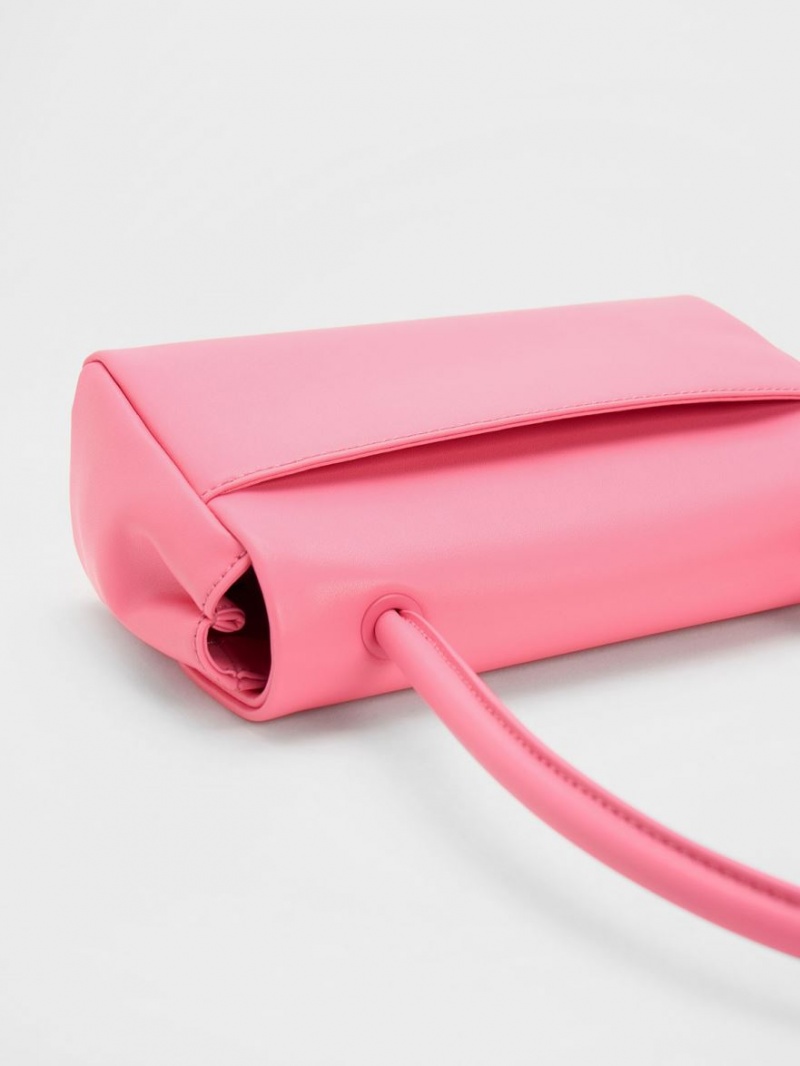 Geanta De Umar Charles & Keith Curved Handle Roz | 423UHCJAI