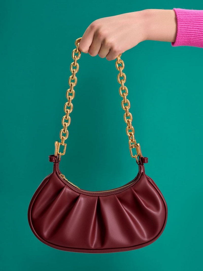 Geanta De Umar Charles & Keith Duo Ruched Visinii | 139BOVNLX