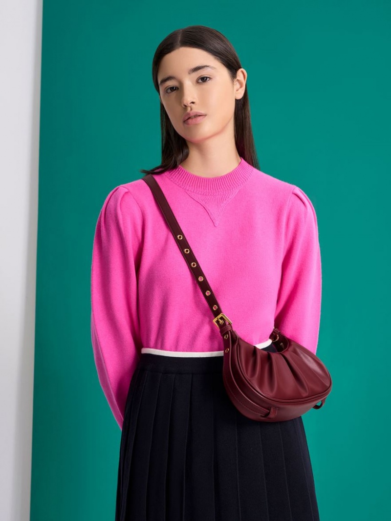 Geanta De Umar Charles & Keith Duo Ruched Visinii | 139BOVNLX