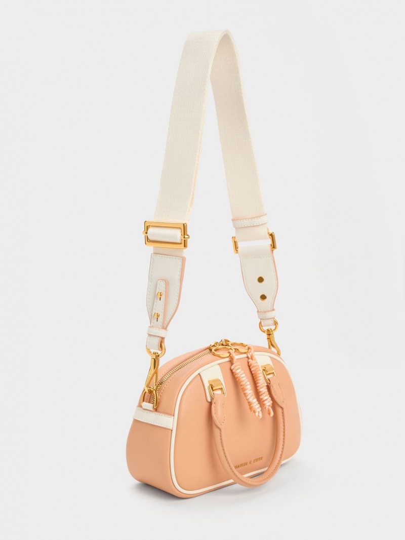 Geanta De Umar Charles & Keith Gwiana Bowling Portocalii | 920YHPJBT