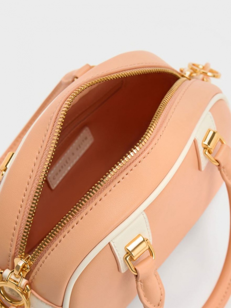Geanta De Umar Charles & Keith Gwiana Bowling Portocalii | 920YHPJBT