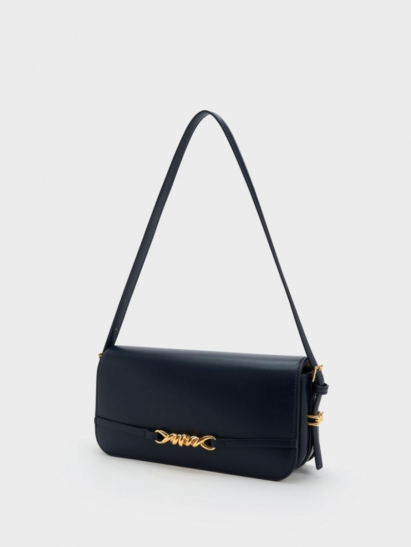 Geanta De Umar Charles & Keith Henrietta Bleumarin | 029NYXEOL