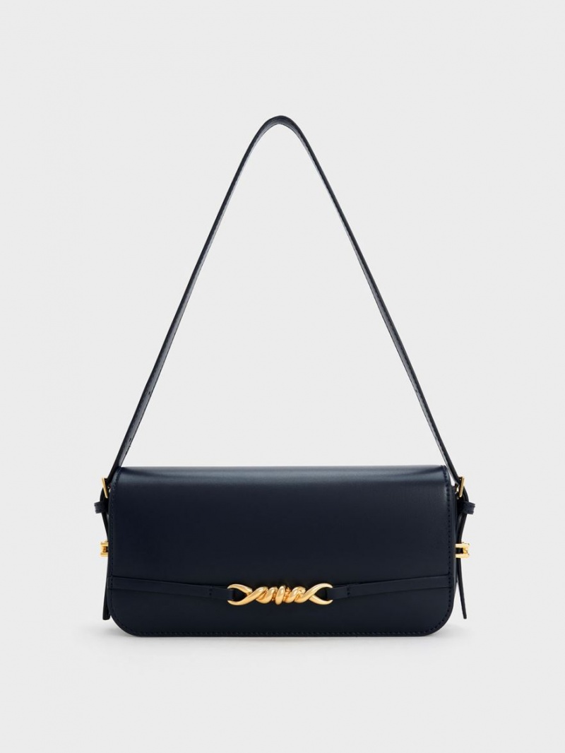 Geanta De Umar Charles & Keith Henrietta Bleumarin | 029NYXEOL