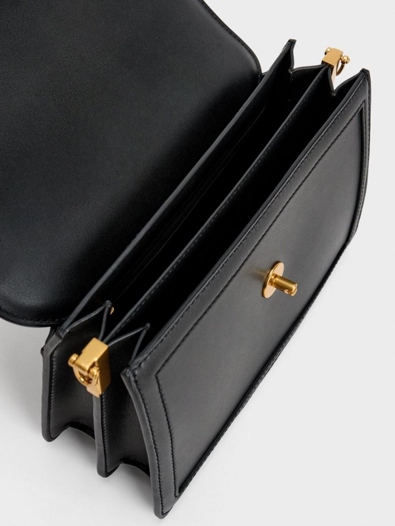 Geanta De Umar Charles & Keith Joelle Envelope Negrii | 176XMYJZG