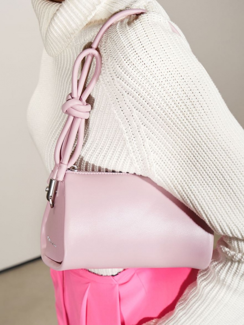 Geanta De Umar Charles & Keith Knotted Handle Roz | 839WQIUDA