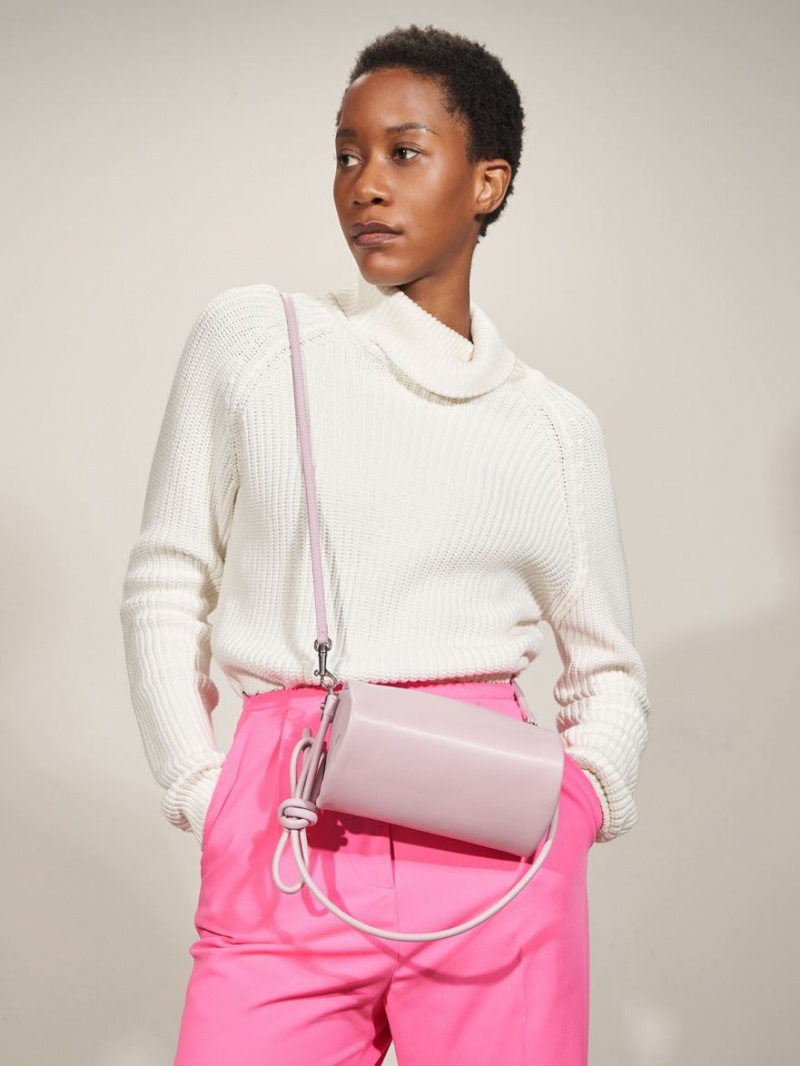 Geanta De Umar Charles & Keith Knotted Handle Roz | 839WQIUDA