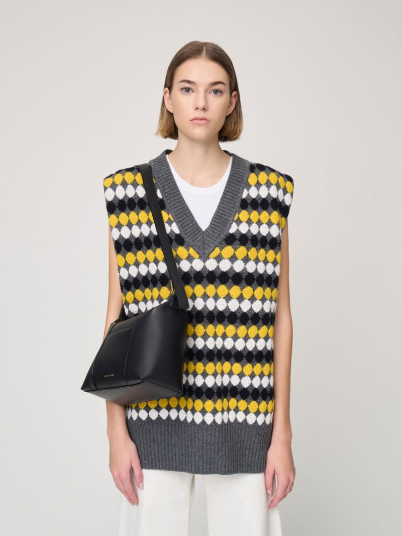 Geanta De Umar Charles & Keith Lorain Negrii | 921FUTYAI