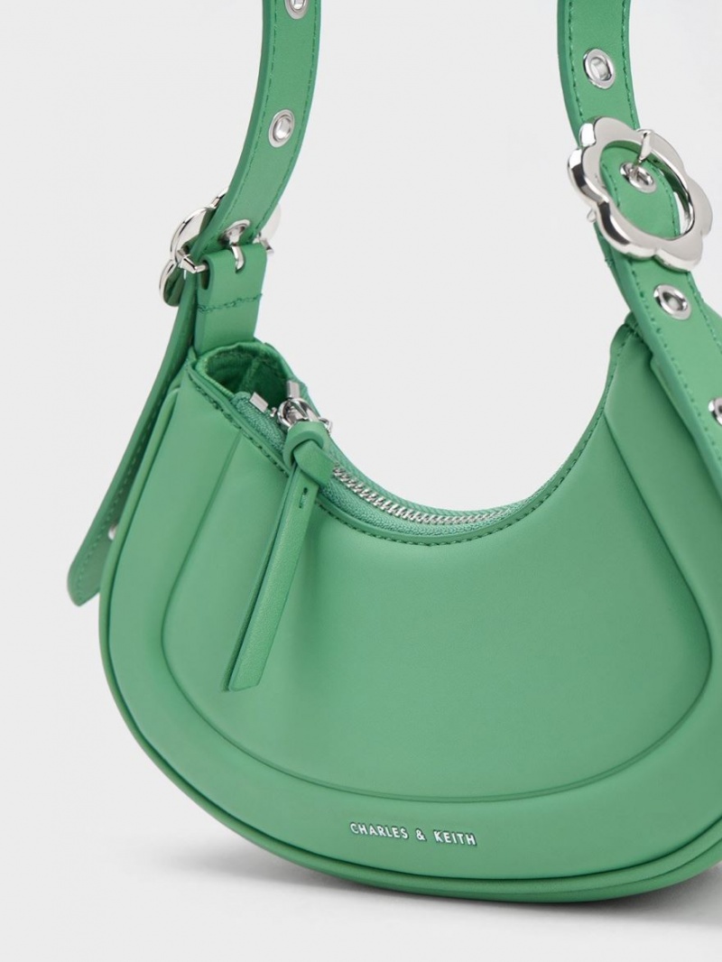 Geanta De Umar Charles & Keith Petra Curved Verzi | 829AMSPHO