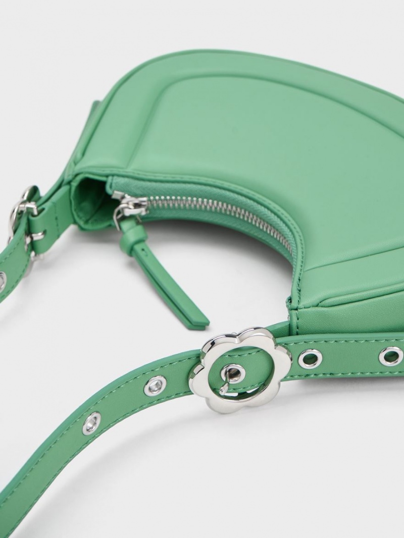 Geanta De Umar Charles & Keith Petra Curved Verzi | 829AMSPHO