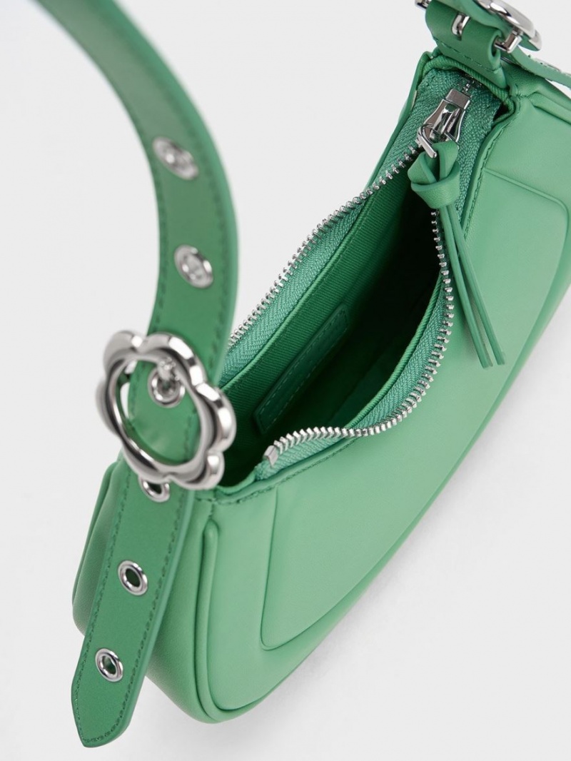 Geanta De Umar Charles & Keith Petra Curved Verzi | 829AMSPHO