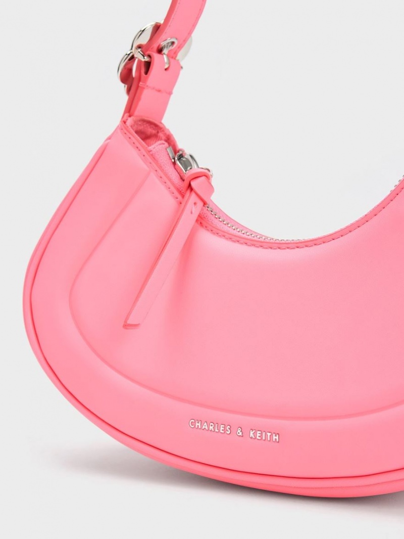 Geanta De Umar Charles & Keith Petra Curved Roz | 150MZEQNU
