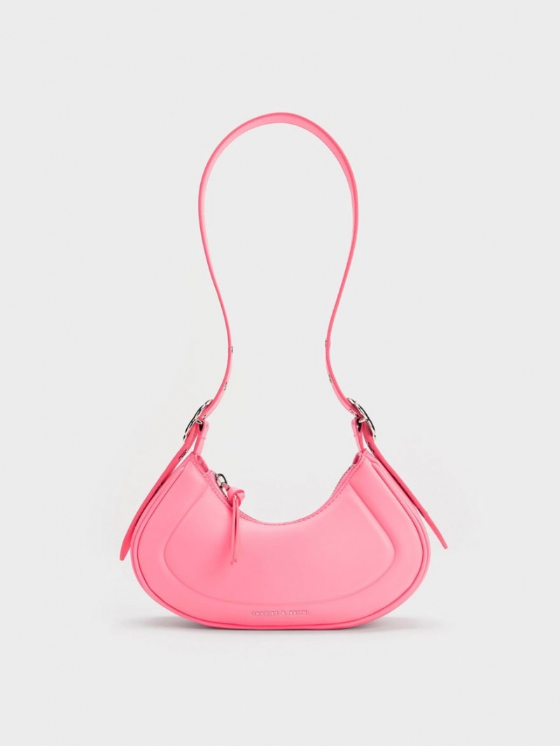 Geanta De Umar Charles & Keith Petra Curved Roz | 150MZEQNU