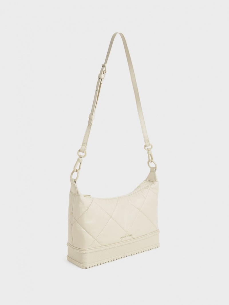 Geanta De Umar Charles & Keith Puffy Albi | 645AWODCN