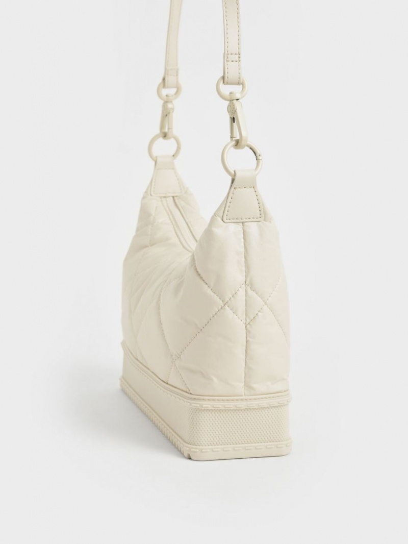 Geanta De Umar Charles & Keith Puffy Albi | 645AWODCN