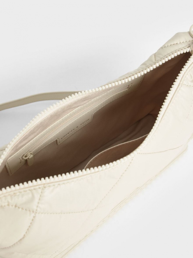 Geanta De Umar Charles & Keith Puffy Albi | 645AWODCN