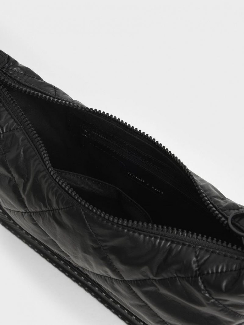 Geanta De Umar Charles & Keith Puffy Negrii | 786NTVZAX