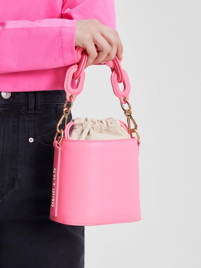 Geanta Galeata Charles & Keith Catena Roz | 917HNXQEO