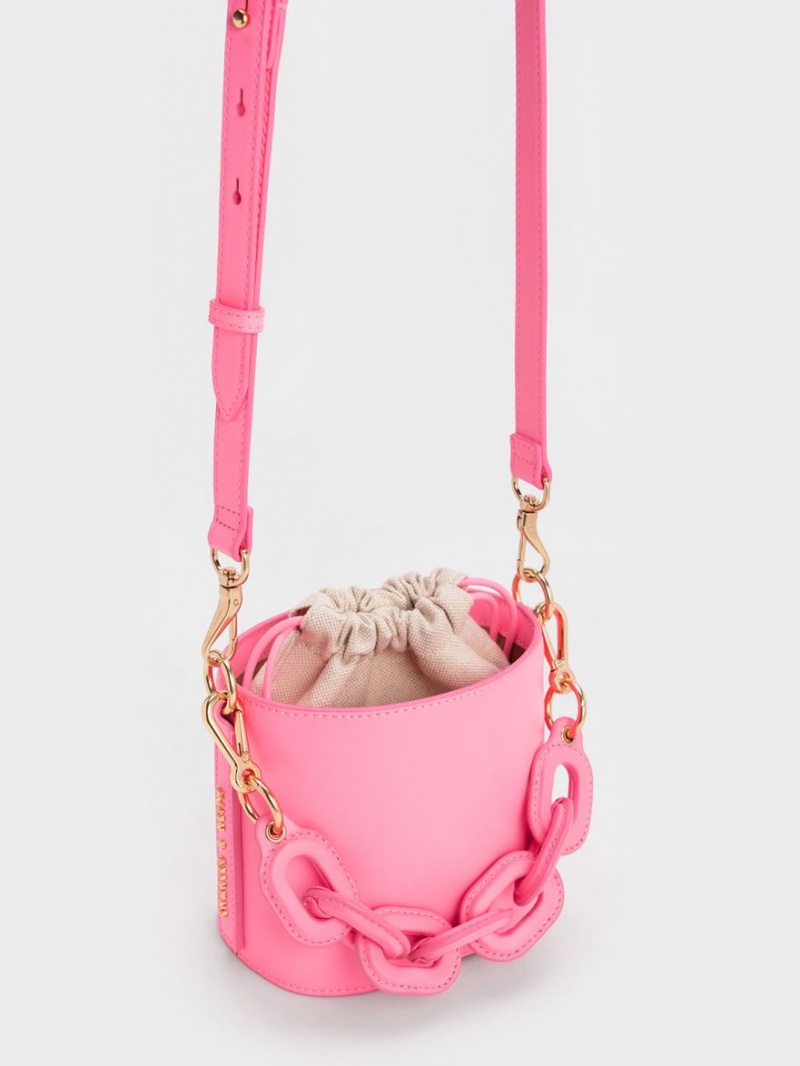 Geanta Galeata Charles & Keith Catena Roz | 917HNXQEO