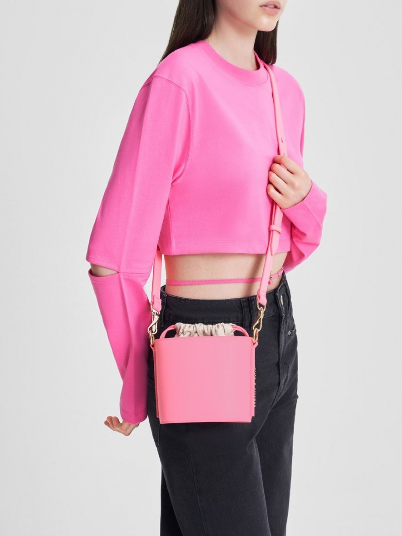 Geanta Galeata Charles & Keith Catena Roz | 917HNXQEO