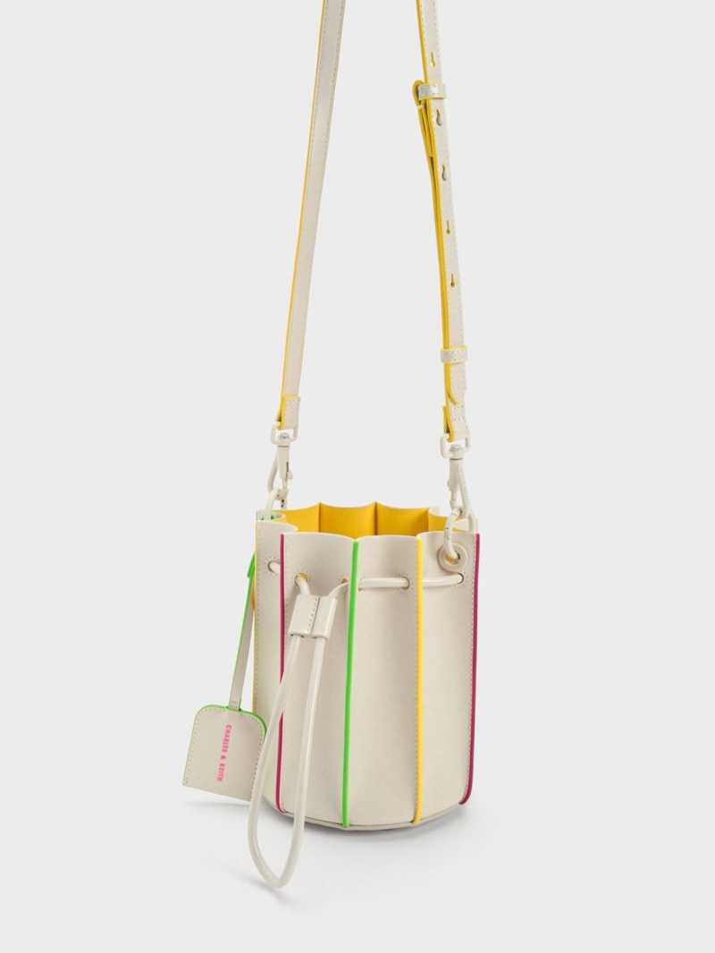 Geanta Galeata Charles & Keith Clove Top Handle Colorati | 905MXQGDL