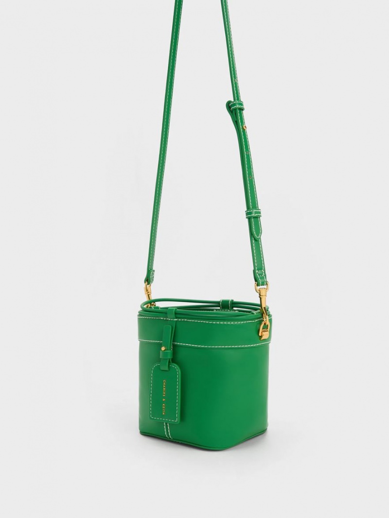 Geanta Galeata Charles & Keith Cordele Verzi | 124GYDIHT