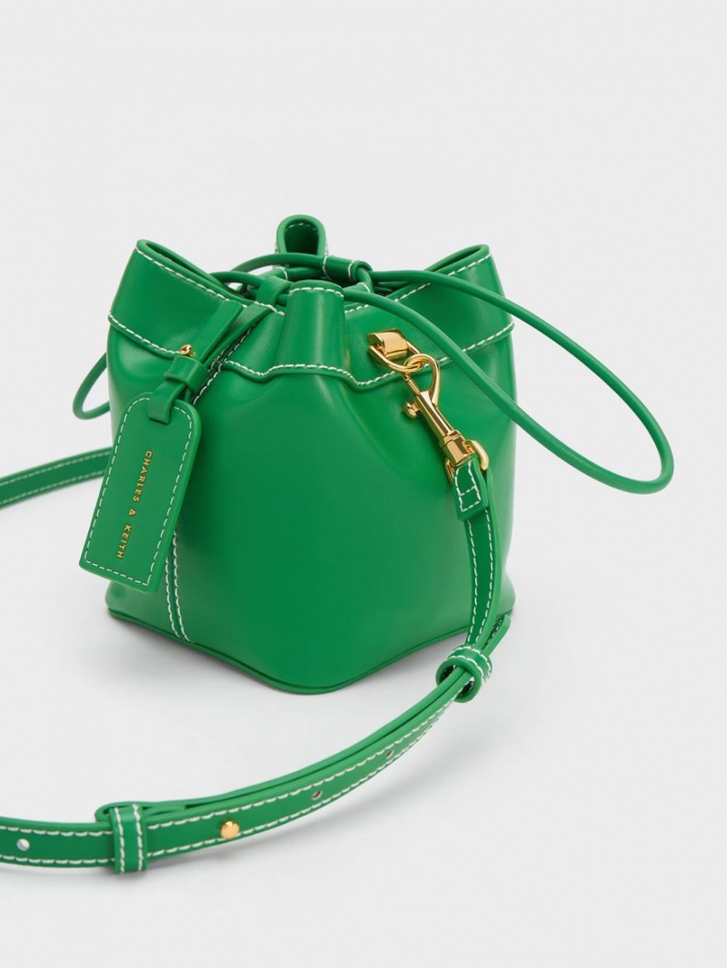 Geanta Galeata Charles & Keith Cordele Verzi | 124GYDIHT