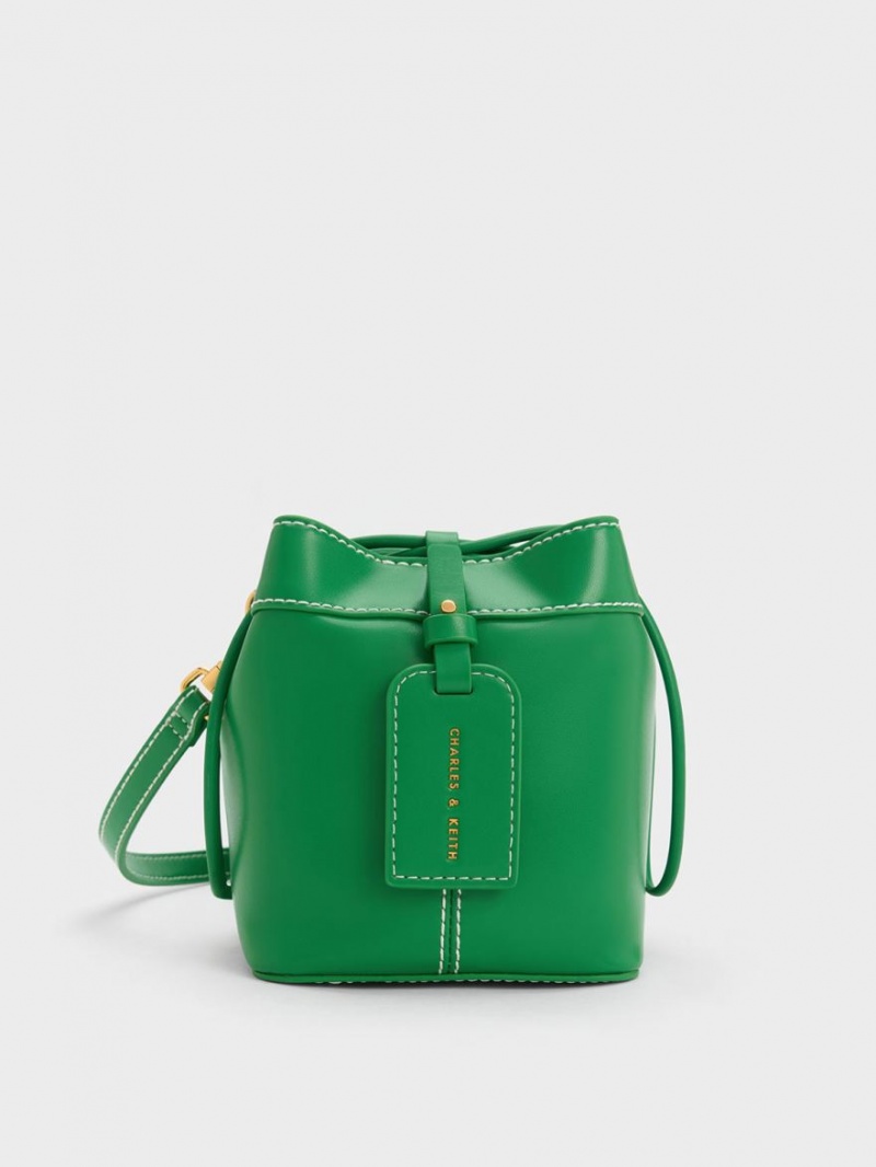 Geanta Galeata Charles & Keith Cordele Verzi | 124GYDIHT