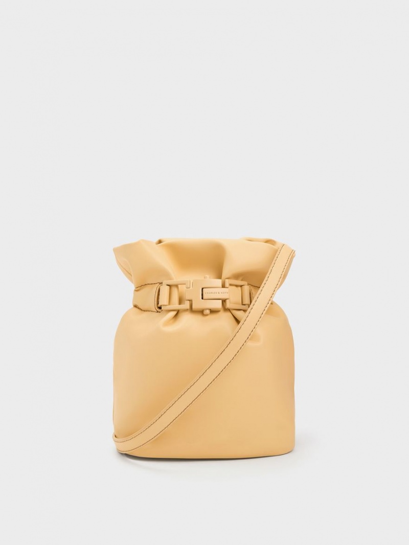 Geanta Galeata Charles & Keith Dua Bej | 231PLYWQB