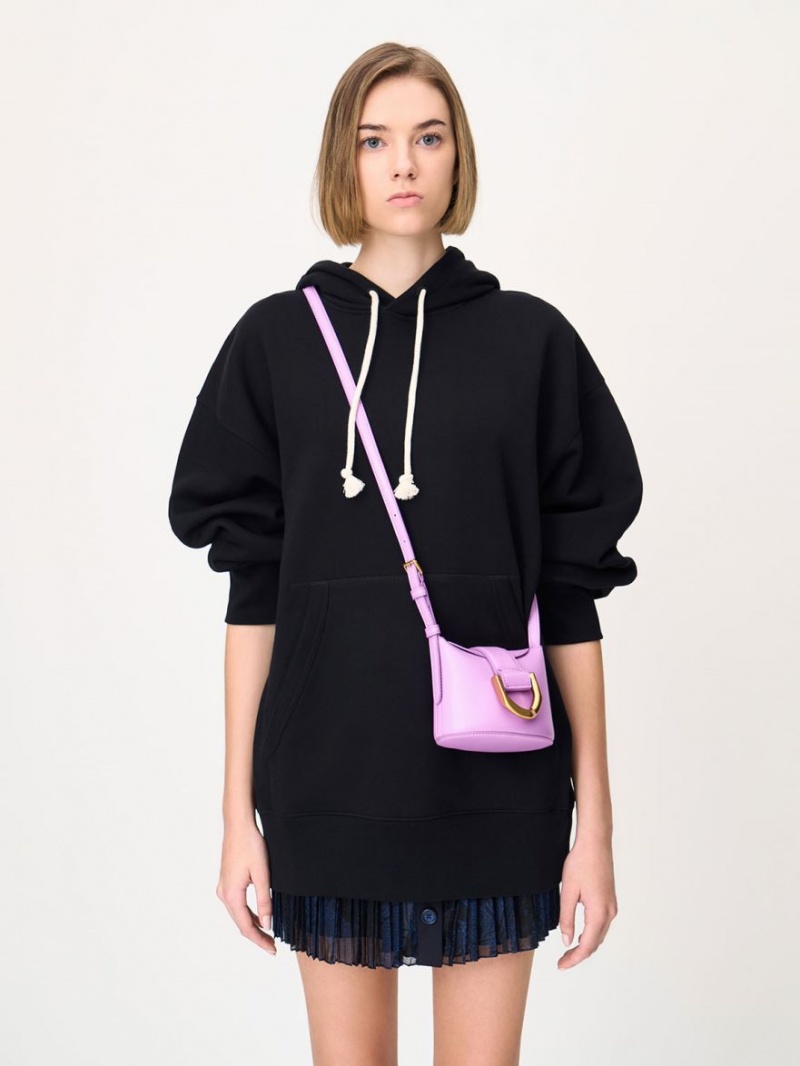 Geanta Galeata Charles & Keith Gabine Violet | 146ZBCQON