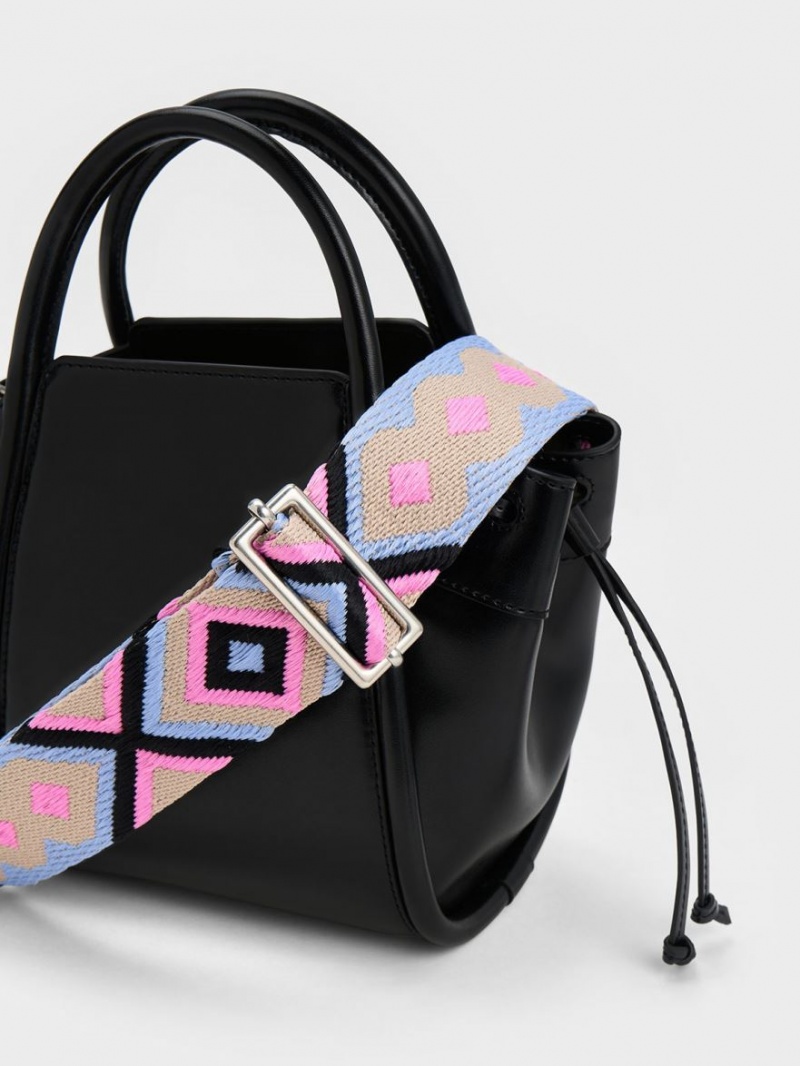 Geanta Tote Charles & Keith Ashby Slouchy Negrii | 865QVFBIE