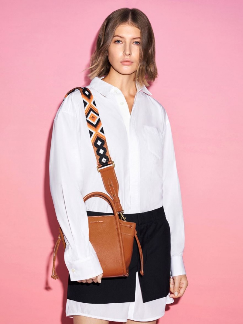 Geanta Tote Charles & Keith Ashby Slouchy Maro | 087OQKYXB