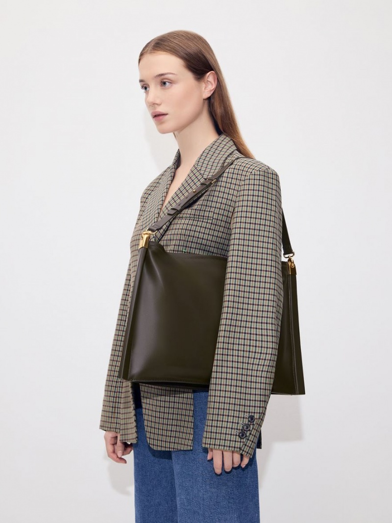 Geanta Tote Charles & Keith Ridley Slouchy Negrii | 450BSTRFP