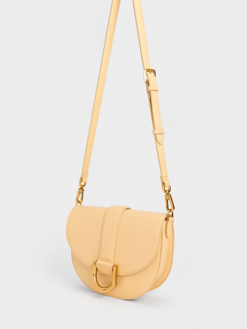 Genți De Șa Charles & Keith Gabine Bej | 204IQJBZP