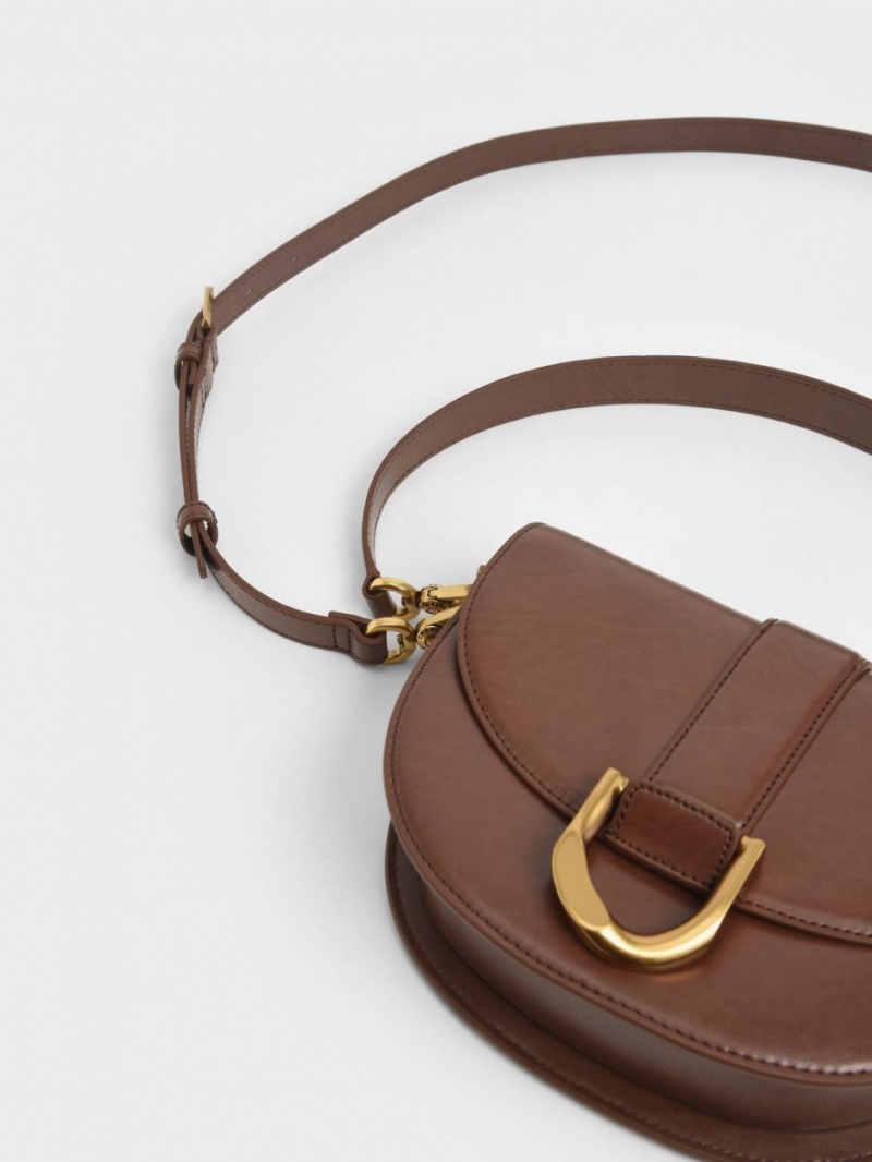Genți De Șa Charles & Keith Gabine Maro Inchis | 325GRKBJE
