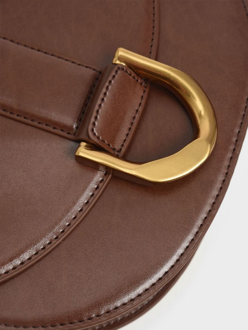 Genți De Șa Charles & Keith Gabine Maro Inchis | 325GRKBJE