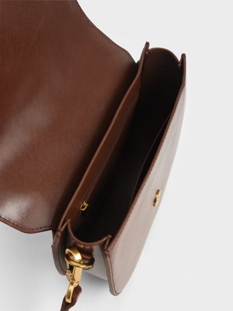 Genți De Șa Charles & Keith Gabine Maro Inchis | 325GRKBJE