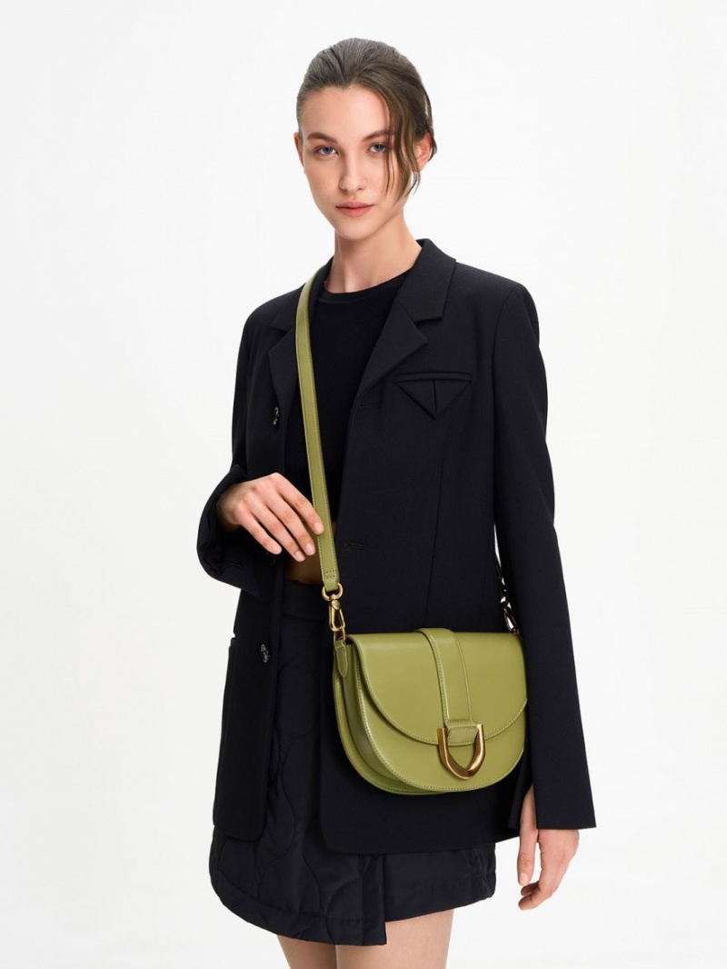 Genți De Șa Charles & Keith Gabine Masline Verzi | 290ANLYQH