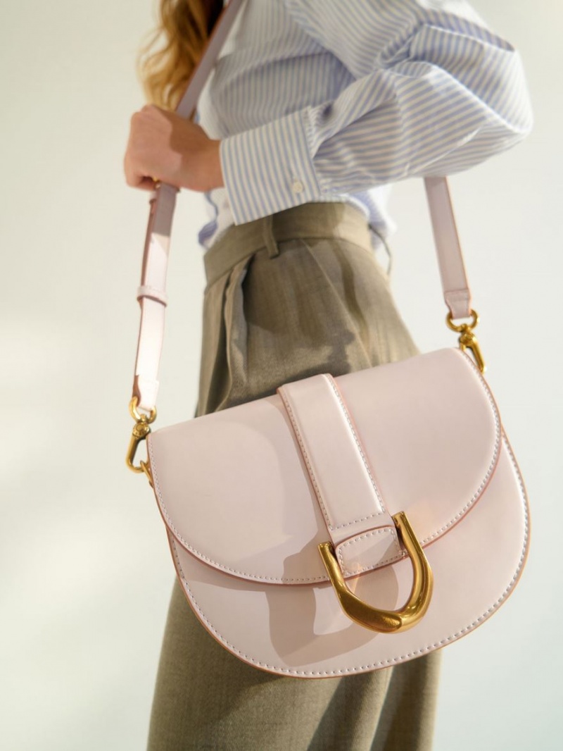 Genți De Șa Charles & Keith Gabine Roz | 293RYZFIQ