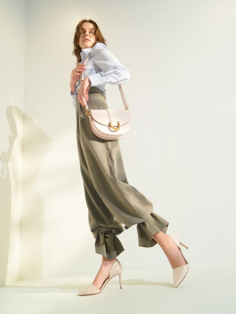 Genți De Șa Charles & Keith Gabine Roz | 293RYZFIQ