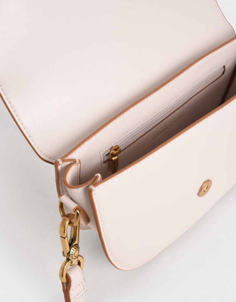 Genți De Șa Charles & Keith Gabine Roz | 293RYZFIQ