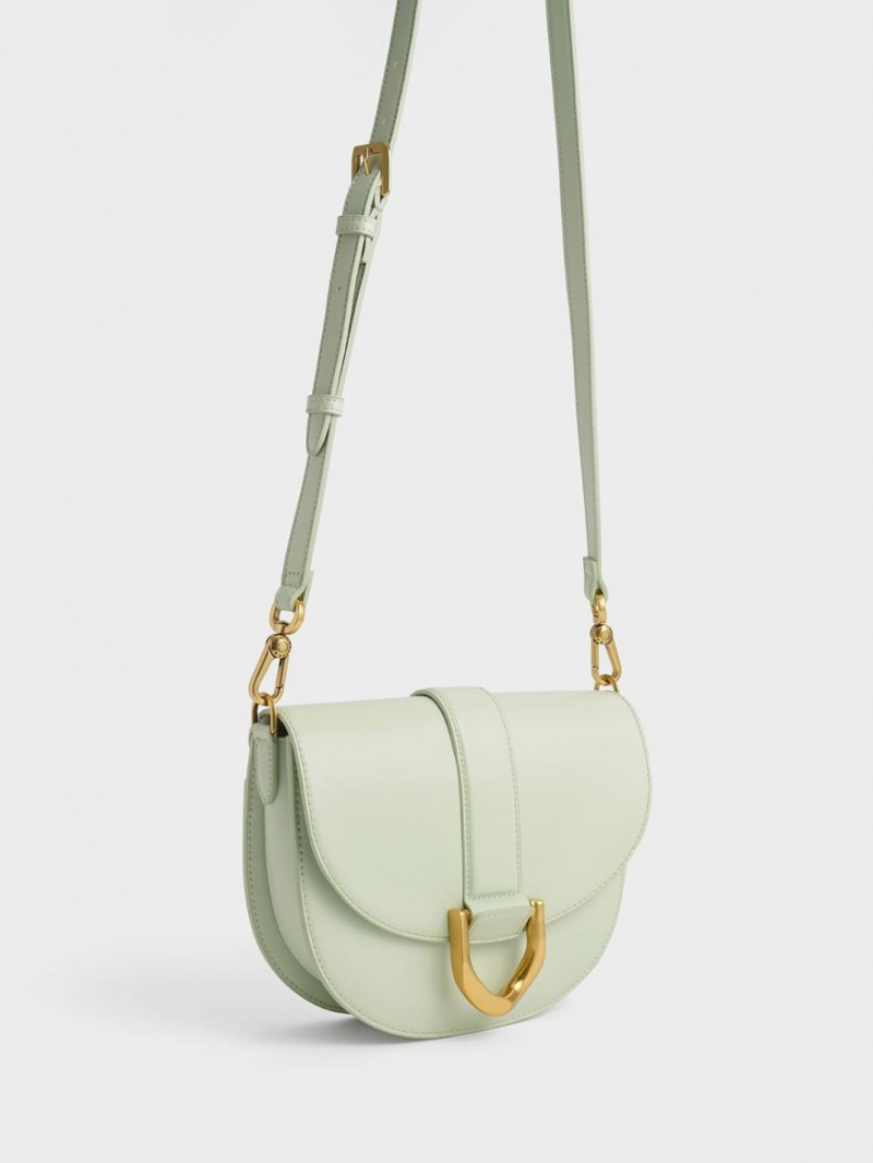 Genți De Șa Charles & Keith Gabine Verde Menta | 043TILONM