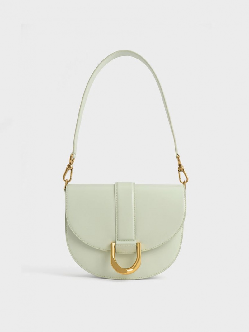 Genți De Șa Charles & Keith Gabine Verde Menta | 043TILONM
