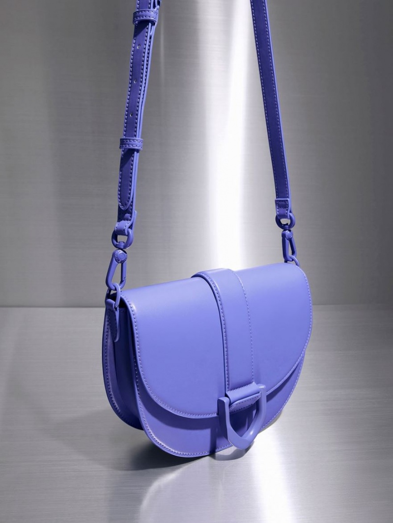 Genți De Șa Charles & Keith Gabine Violet | 724CGQRPW