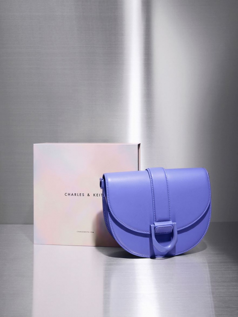 Genți De Șa Charles & Keith Gabine Violet | 724CGQRPW