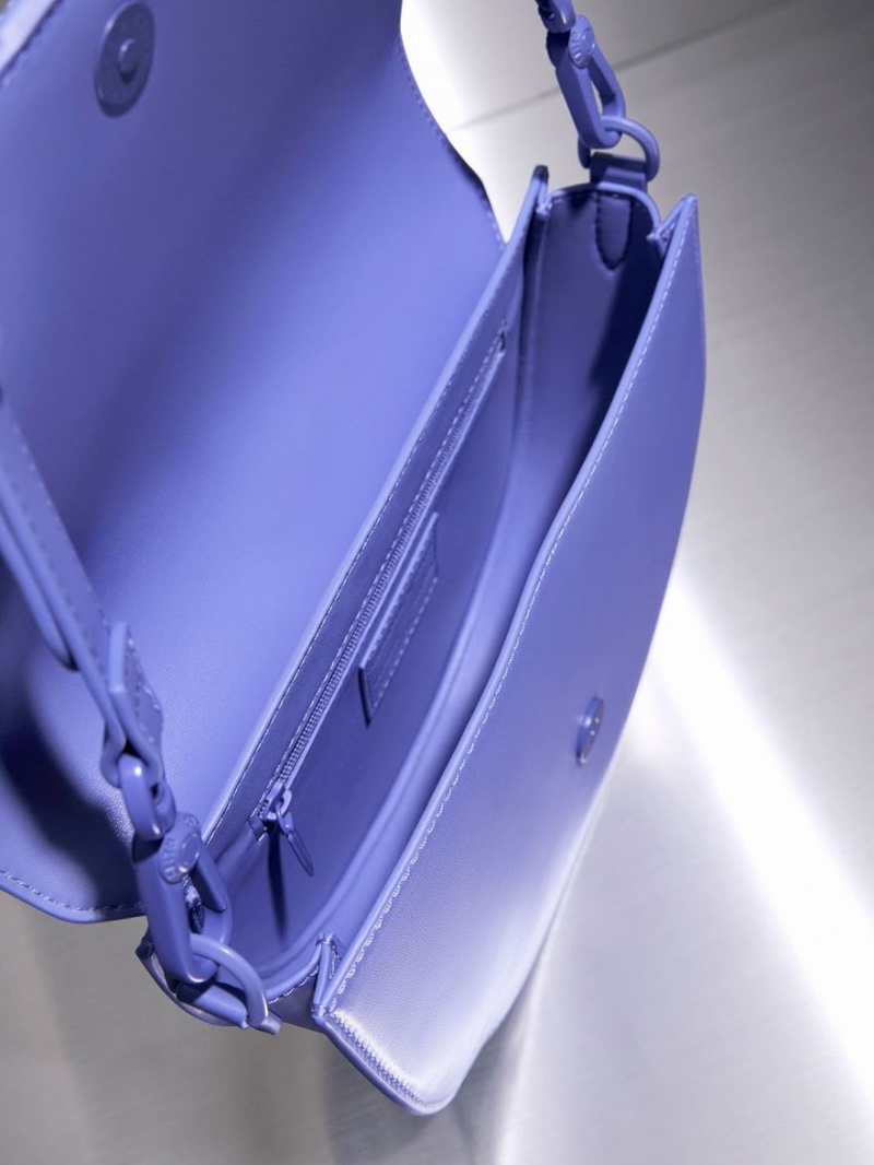 Genți De Șa Charles & Keith Gabine Violet | 724CGQRPW
