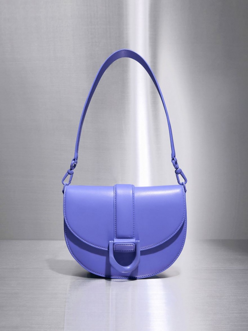 Genți De Șa Charles & Keith Gabine Violet | 724CGQRPW