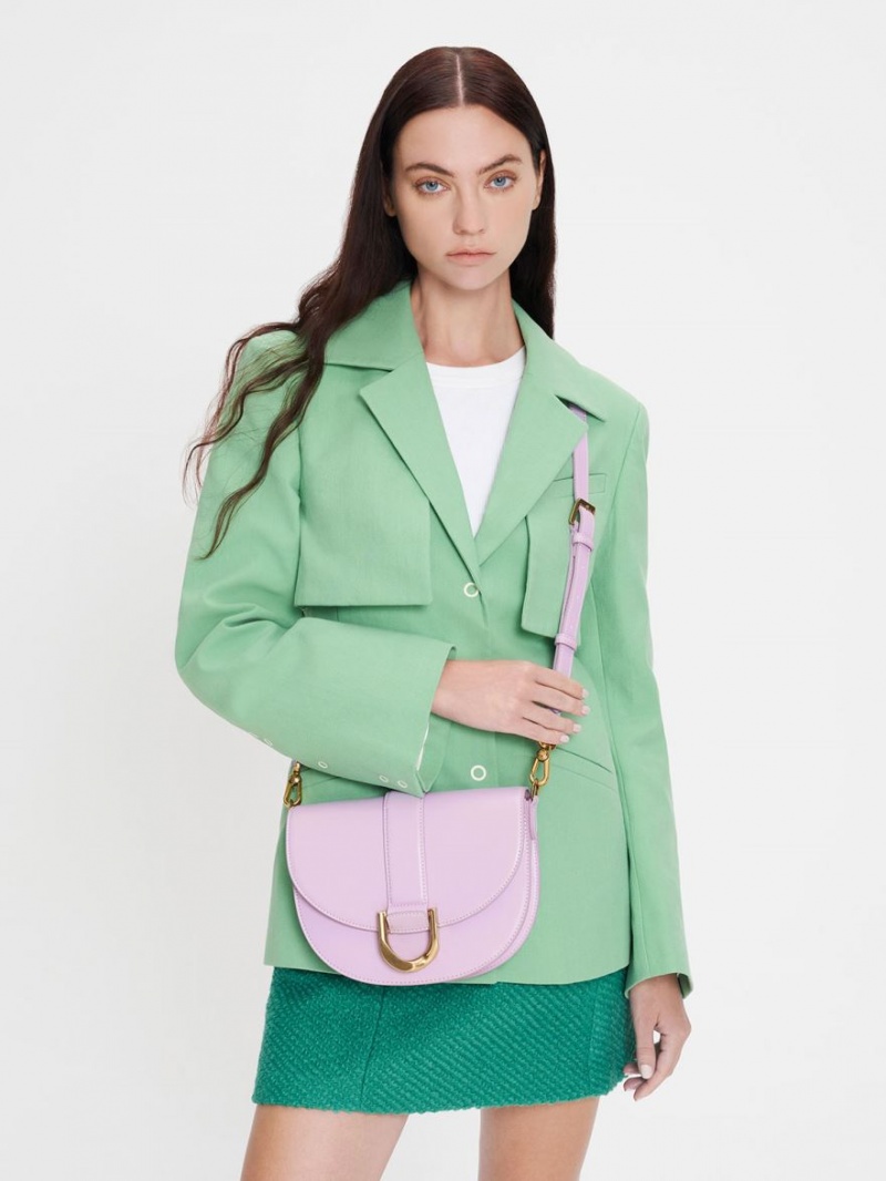 Genți De Șa Charles & Keith Gabine Violet | 253XRNCJY