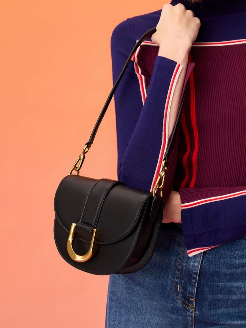Genți De Șa Charles & Keith Mini Gabine Negrii | 851MUJZGT